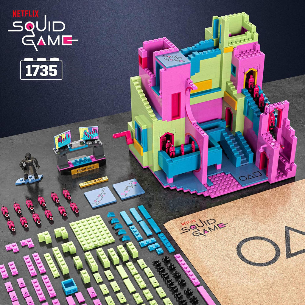 Squid Game The Staircase 1735-Piece Collector Building Set