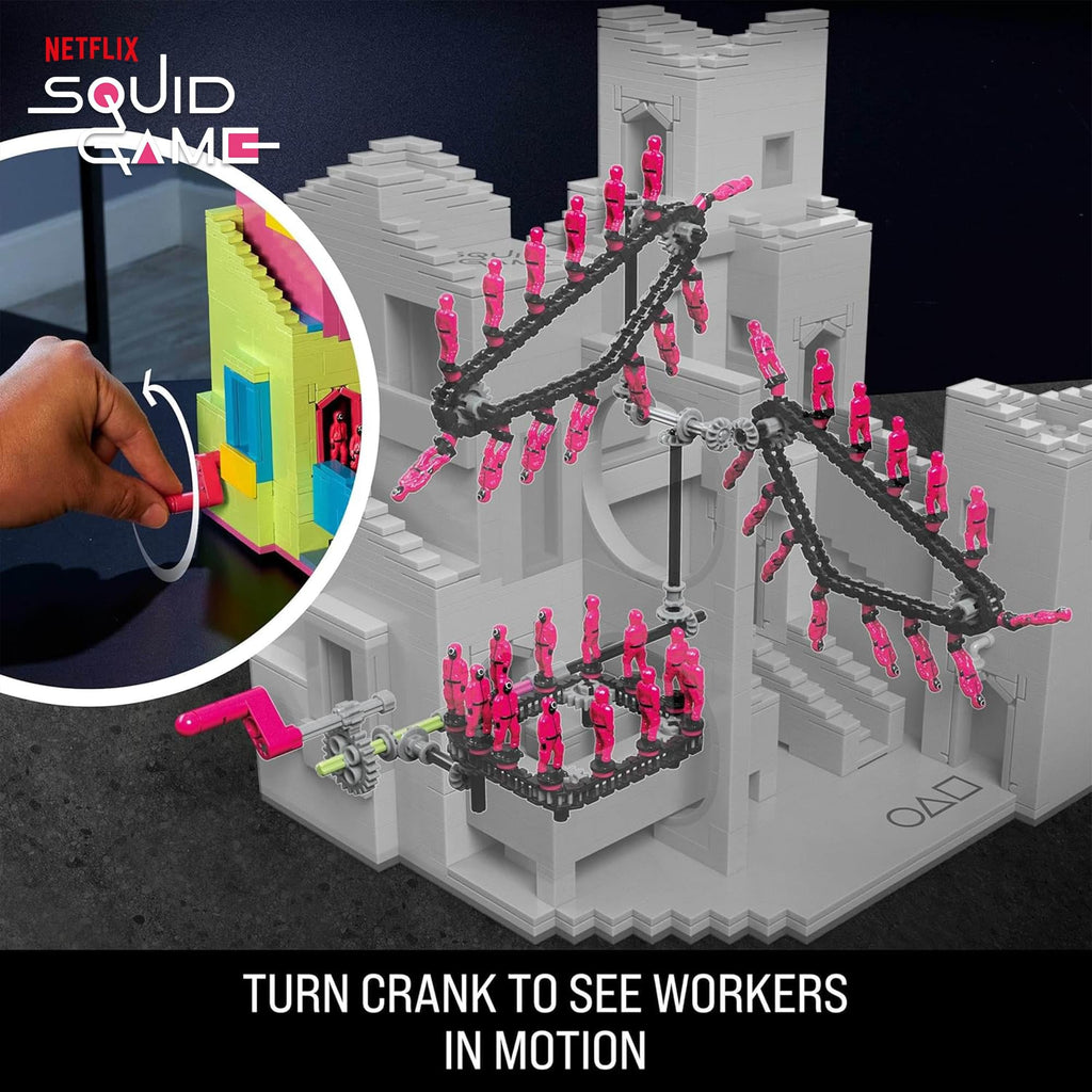 Squid Game The Staircase 1735-Piece Collector Building Set