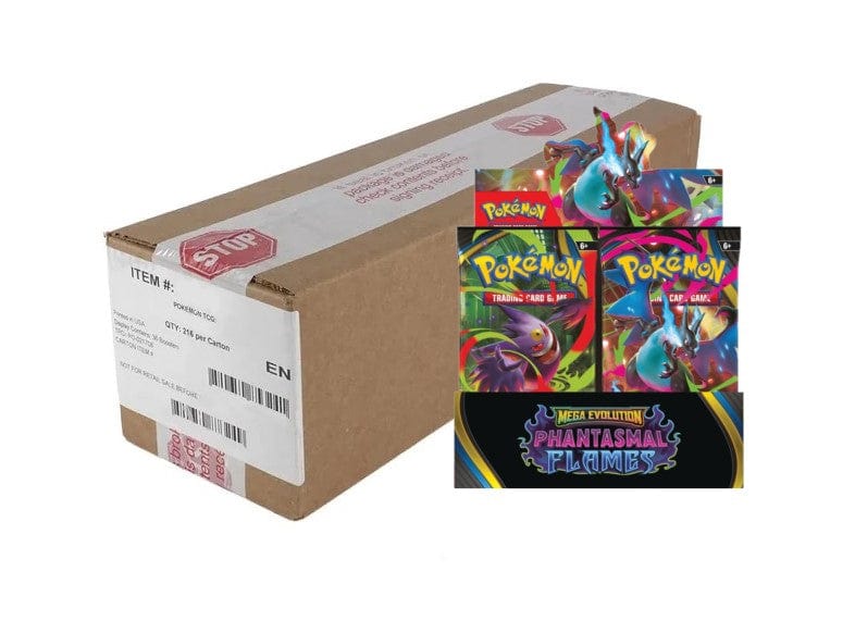 Pokemon Phantasmal Flames ME02 Booster [x6] Sealed Case