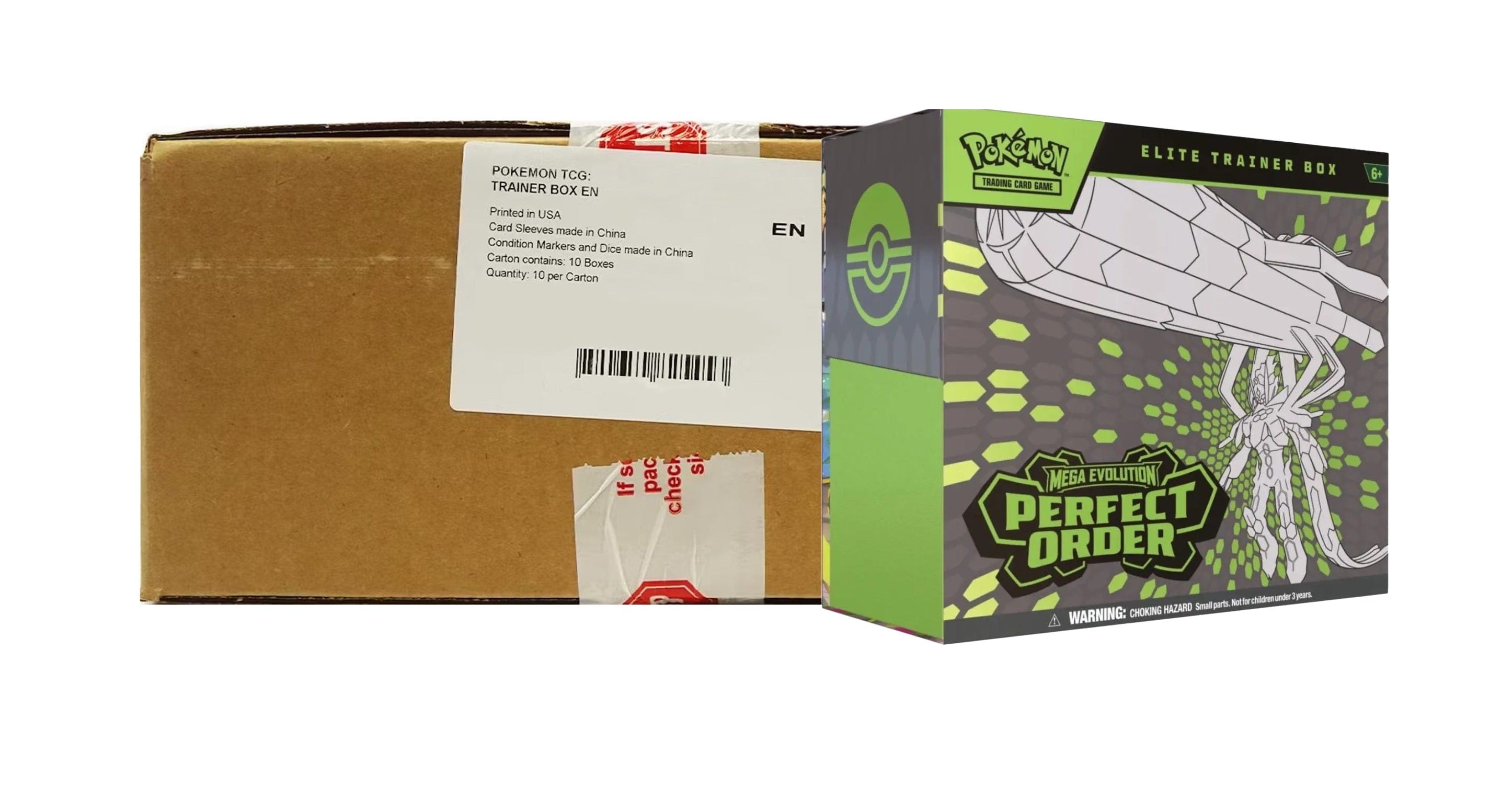 Pokemon Perfect Order ME03 Elite Trainer Box [x10] Sealed Case