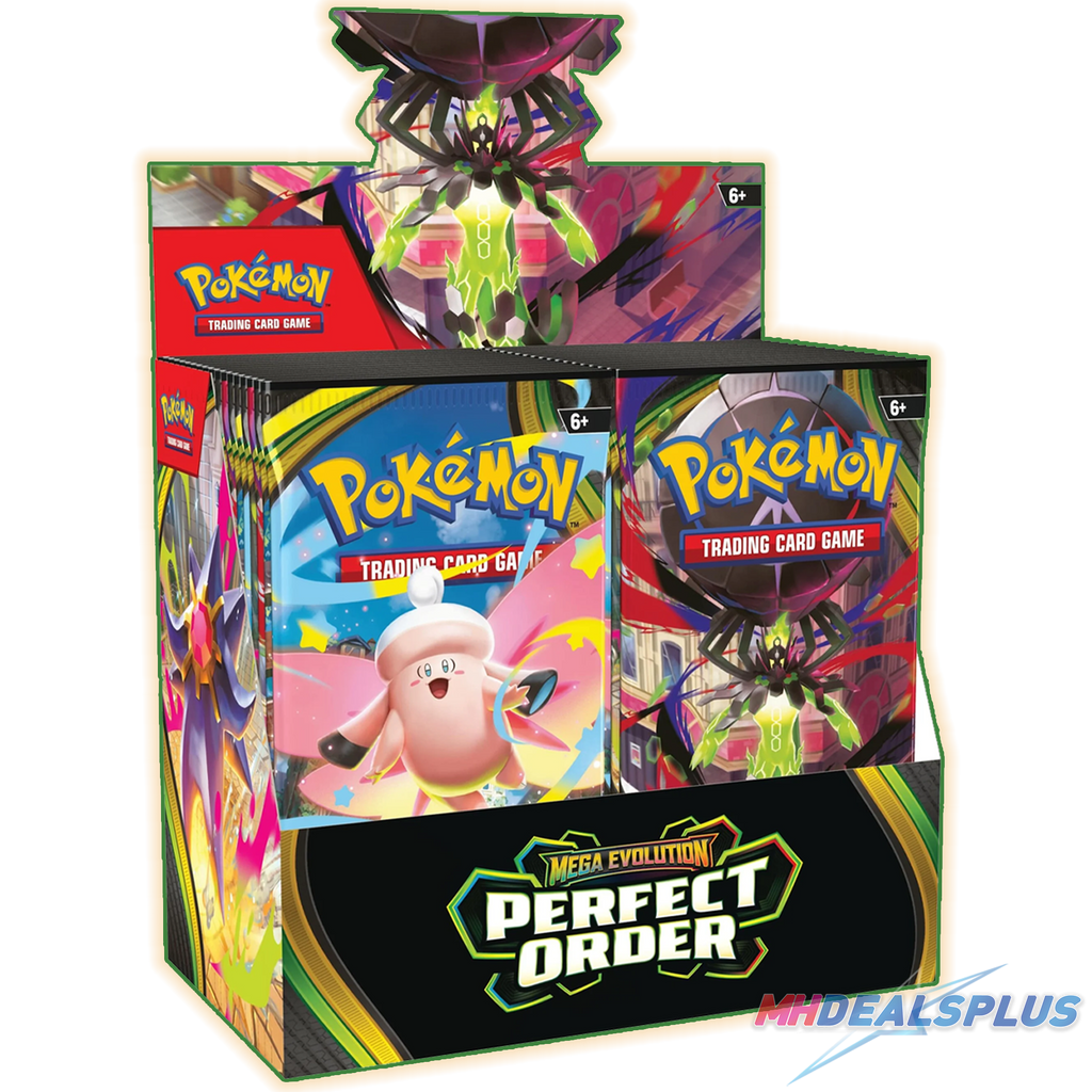 Pokemon Perfect Order Booster Box Sealed Case