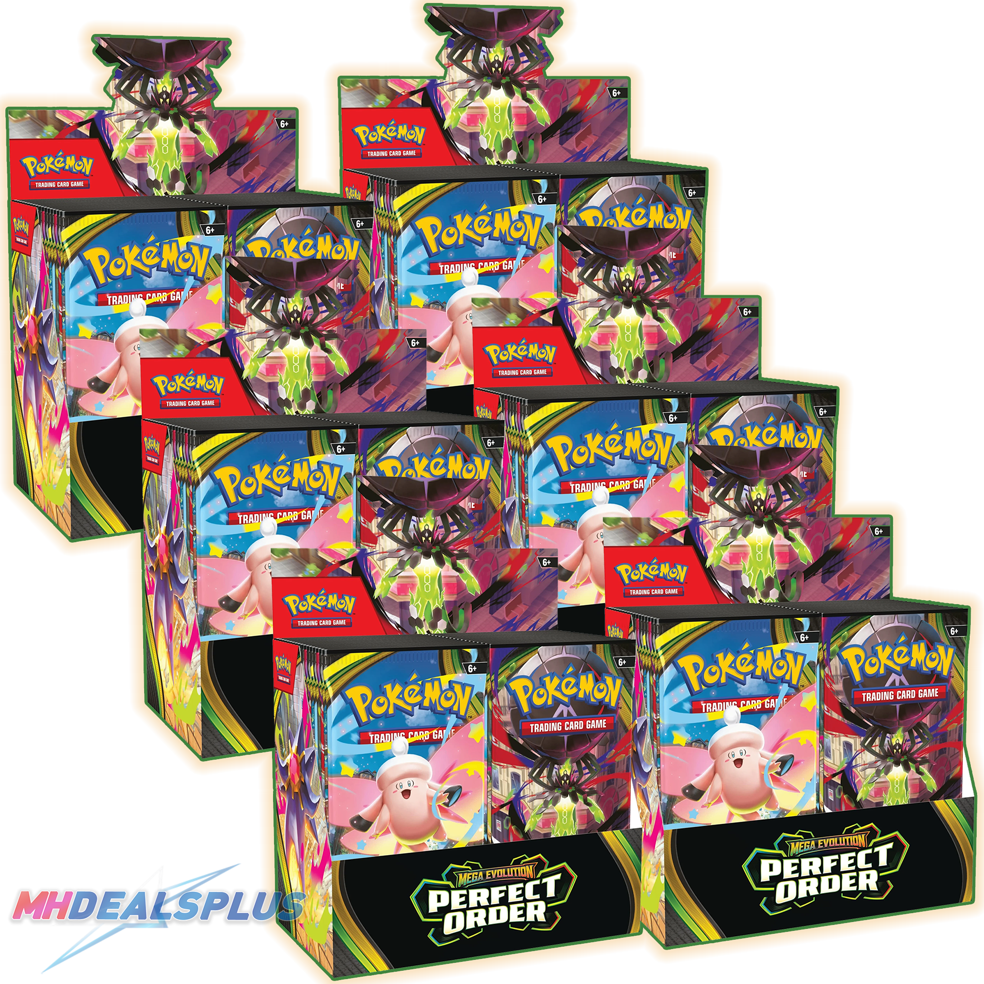 Pokemon Perfect Order Booster Box Sealed Case