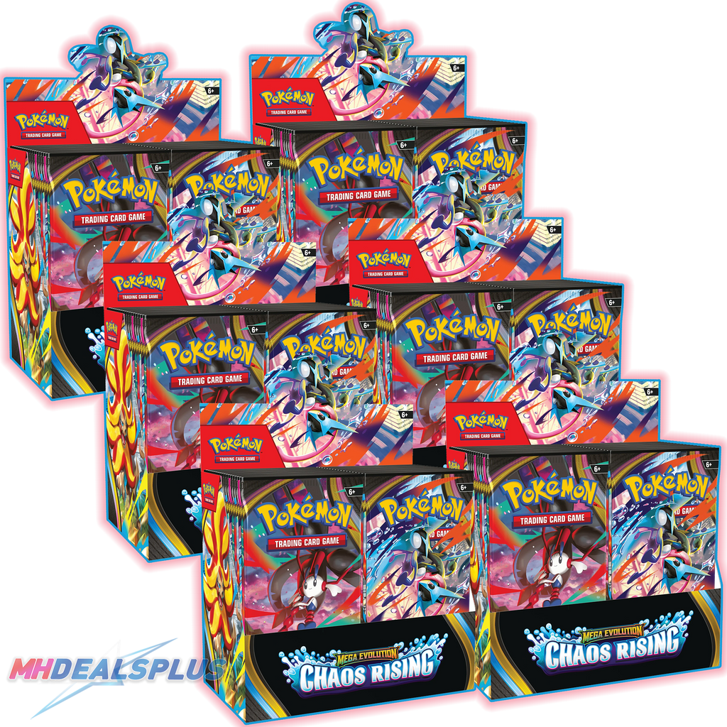 Pokemon Chaos Rising Booster Box Sealed Case