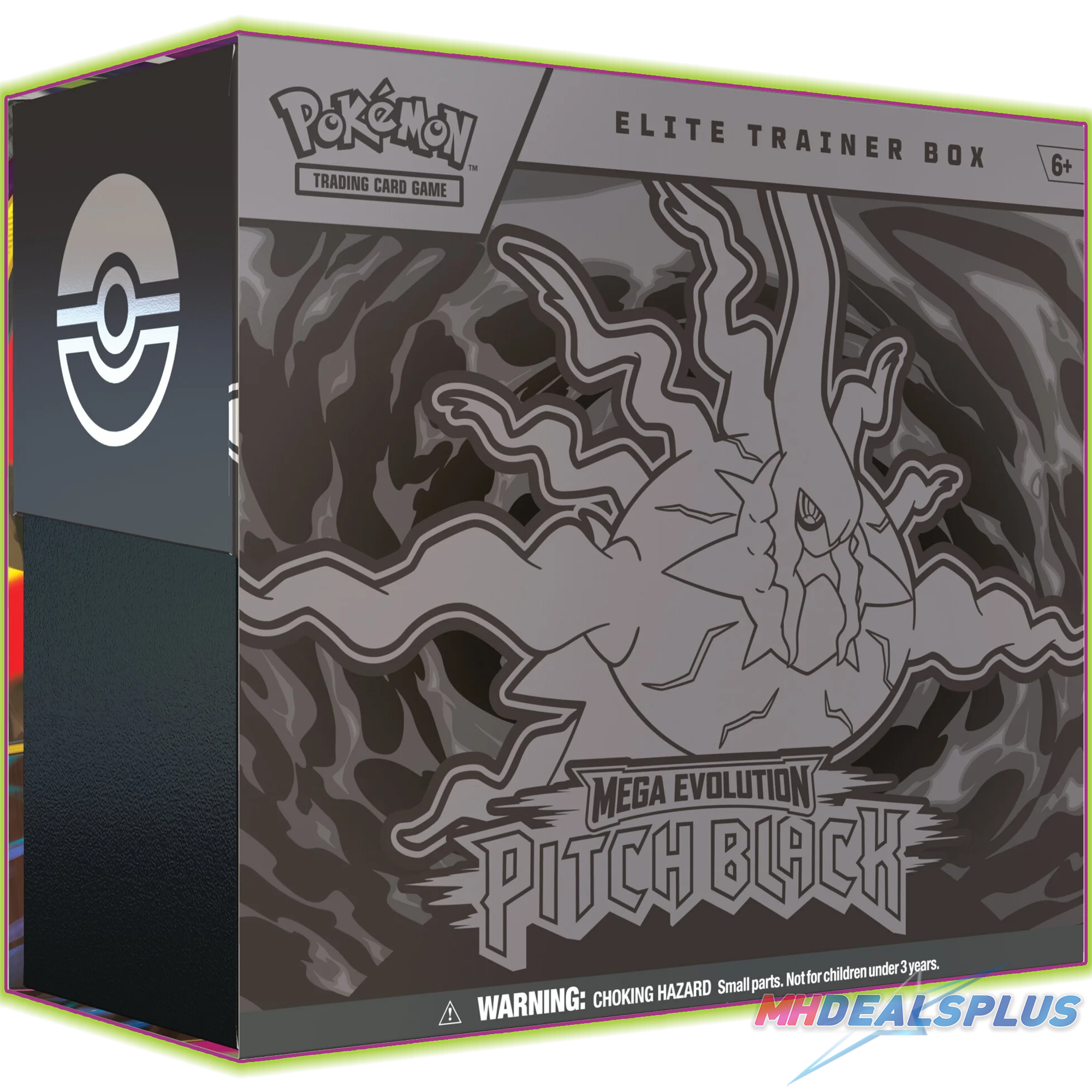 (Pre-Order) Pokemon Pitch Black Elite Trainer Box Sealed Case