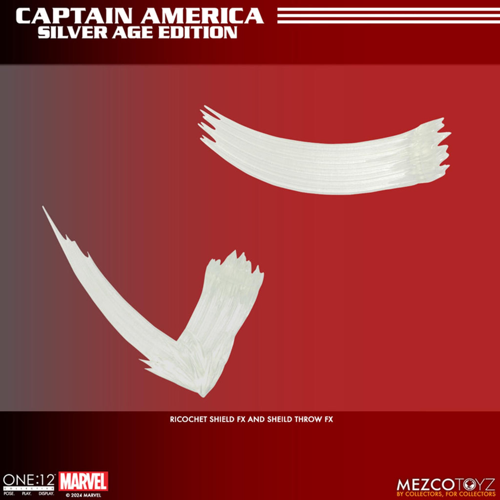 Marvel One:12 Collective Captain America Silver Age Edition Action Figure