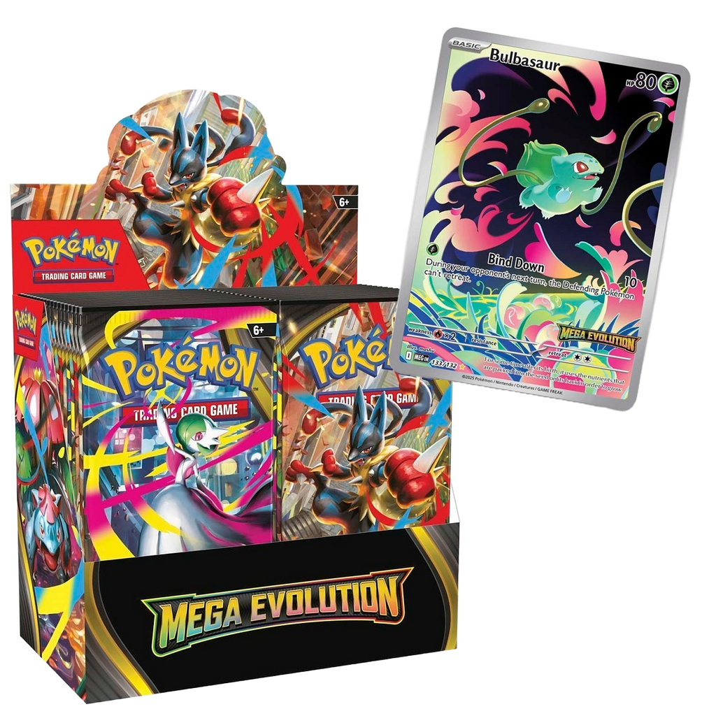 Mega Evolution Enhanced Booster Boxes & Cases