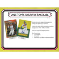 2025 Topps Archives Baseball 7-Pack Blaster 40-Box Case