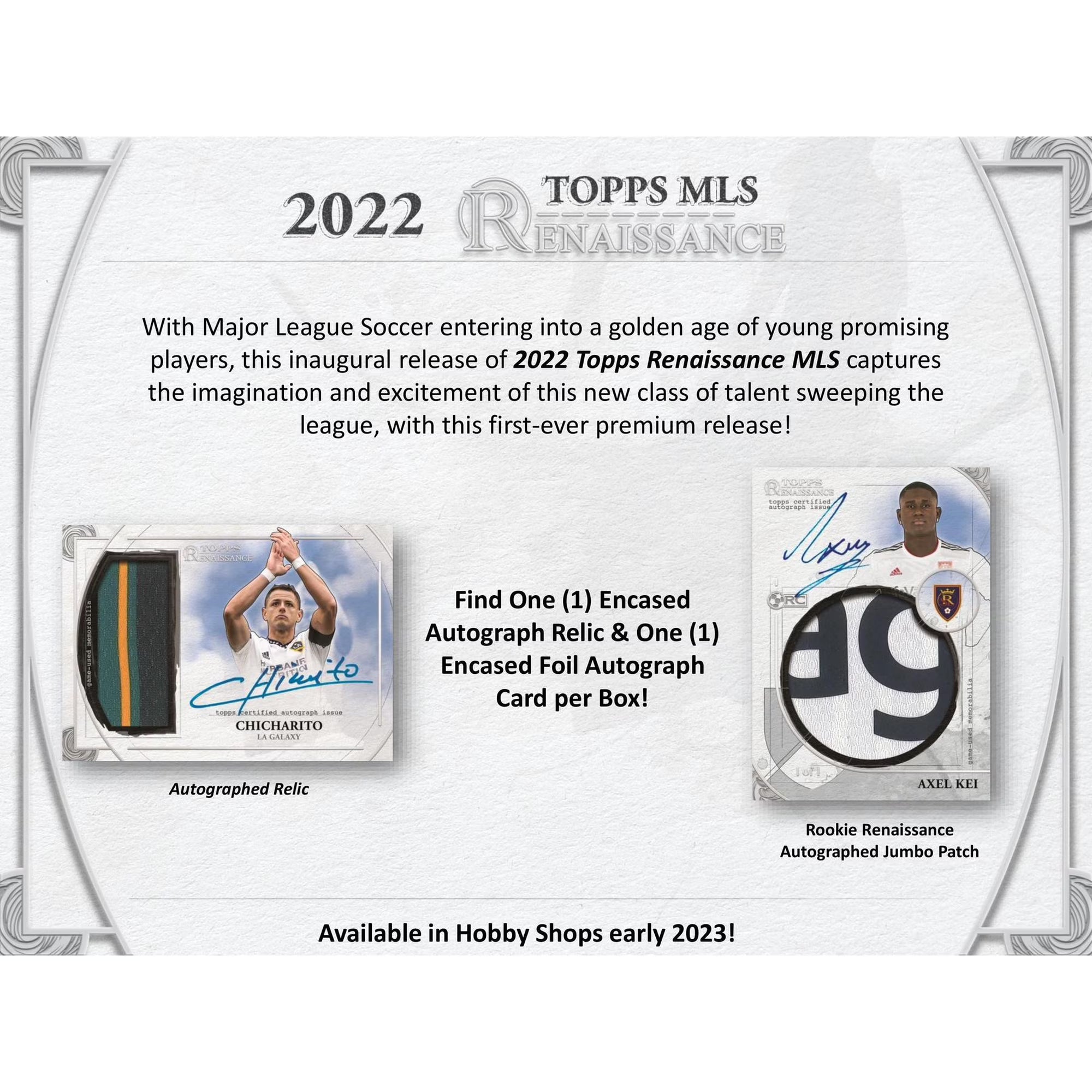 2022 Topps MLS Renaissance Hobby Box
