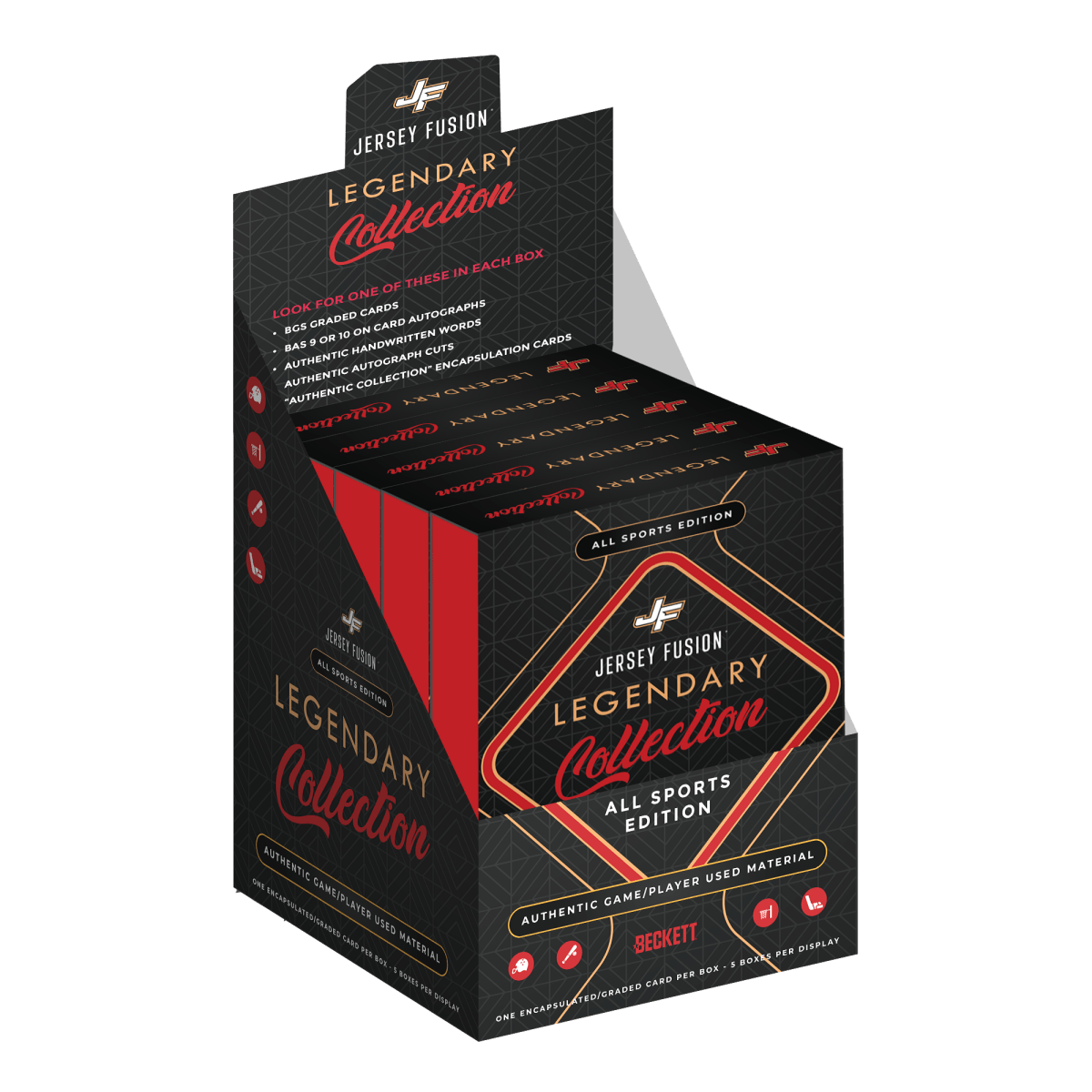 Jersey Fusion "Legendary Collection" Case - (40) Sealed Boxes