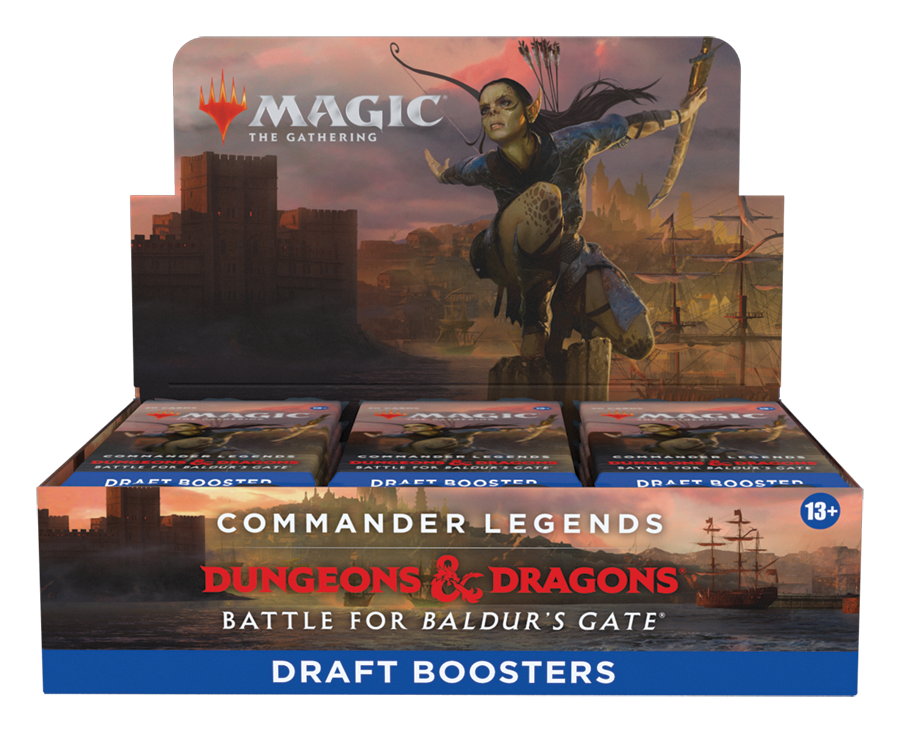 Magic the Gathering: Commander Legends Battle for Baldur's Gate Draft Booster Box