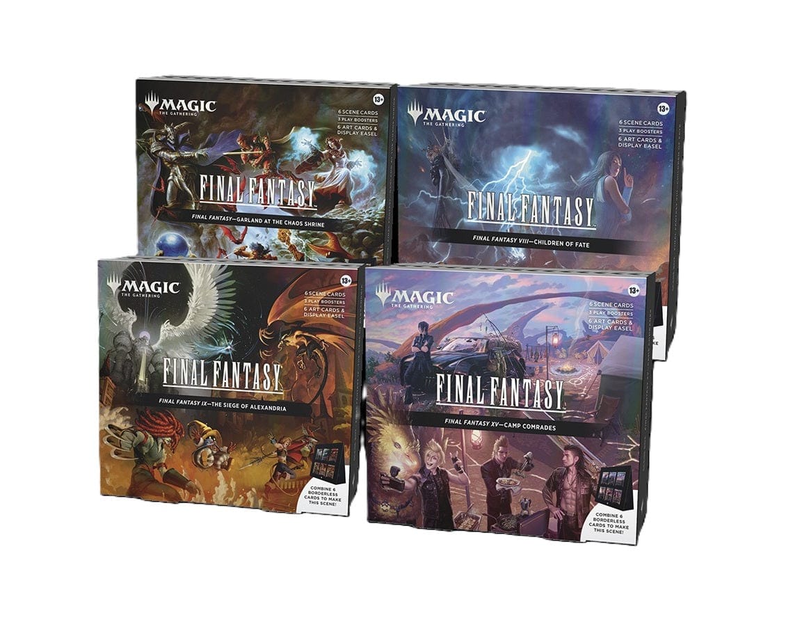 MTG Final Fantasy [x4] Holiday Scene Box (1 of each)