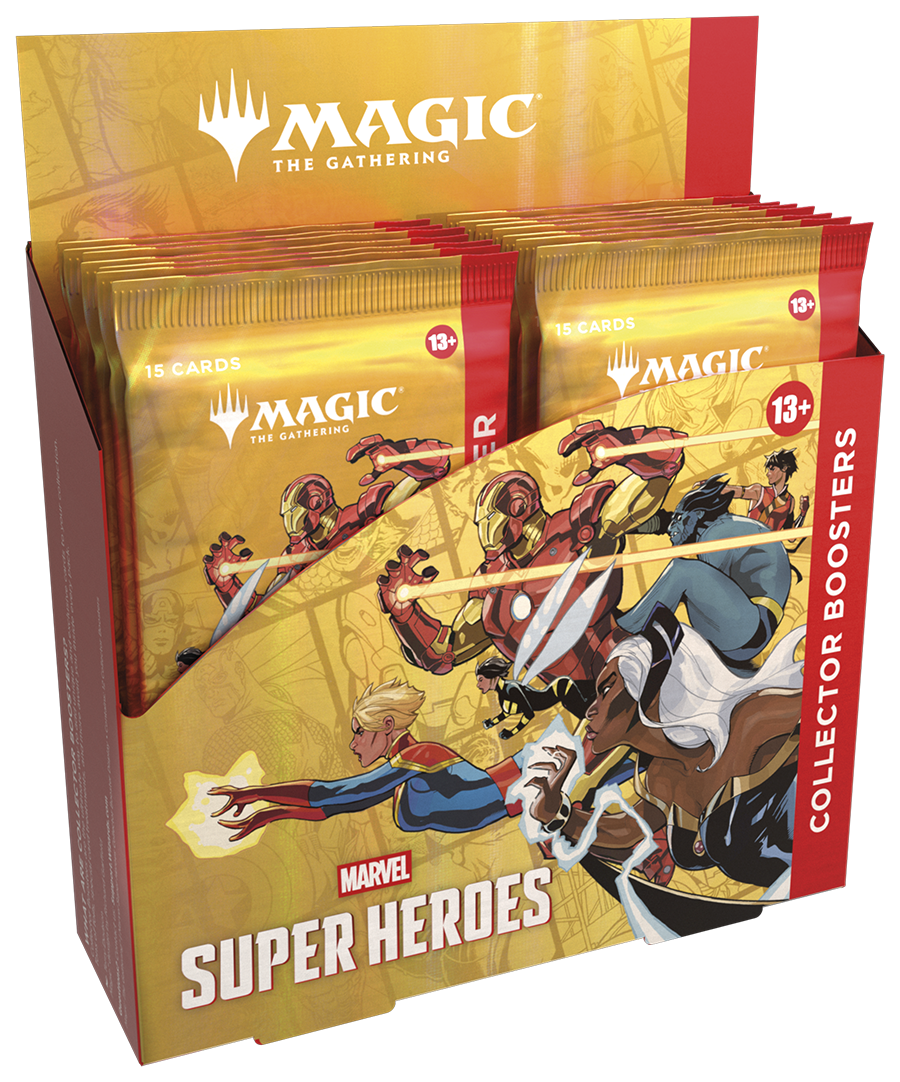 Magic The Gathering: Marvel Super Heroes - Collector Booster Display *Vorbestellung*
