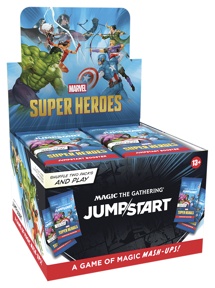 Magic The Gathering: Marvel Super Heroes - Jumpstart Booster Display *Vorbestellung*