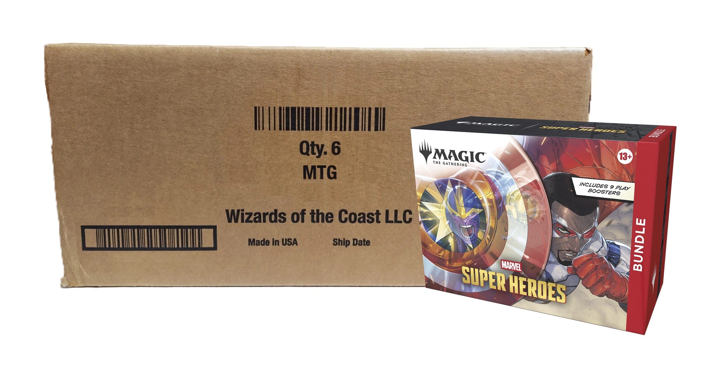 MTG Marvel Super Heroes [x6] Bundle Sealed Case