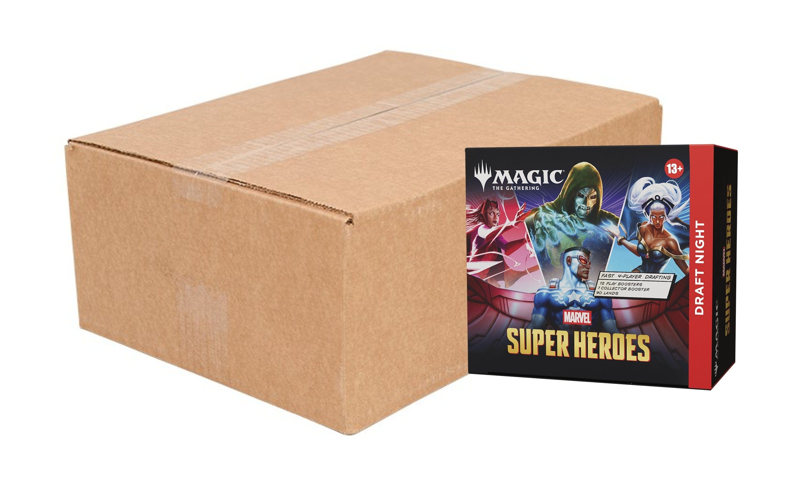 MTG Marvel Super Heroes Draft Night [x6] Sealed Case