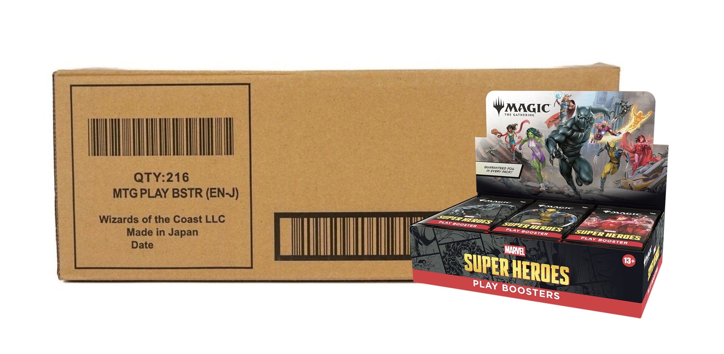 MTG Marvel Super Heroes [x6] Play Sealed Case