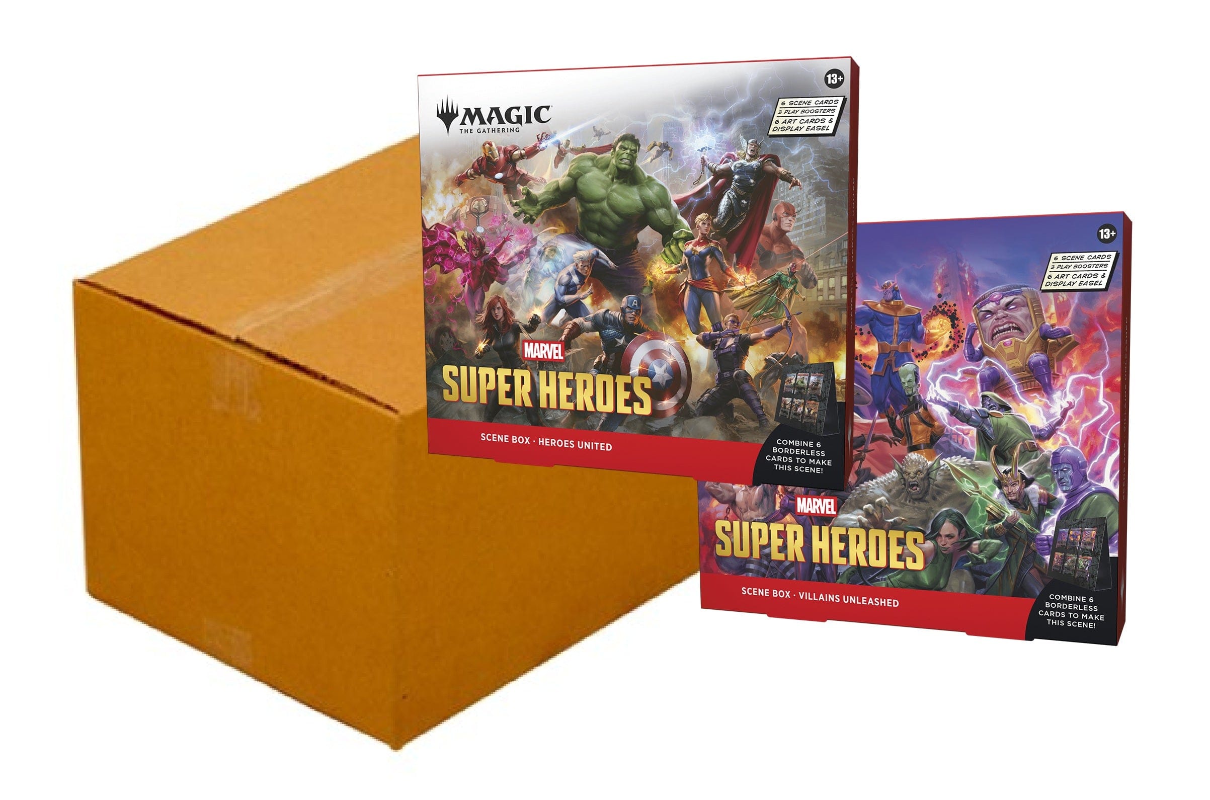 MTG Marvel Super Heroes [x4] Scene Box Display