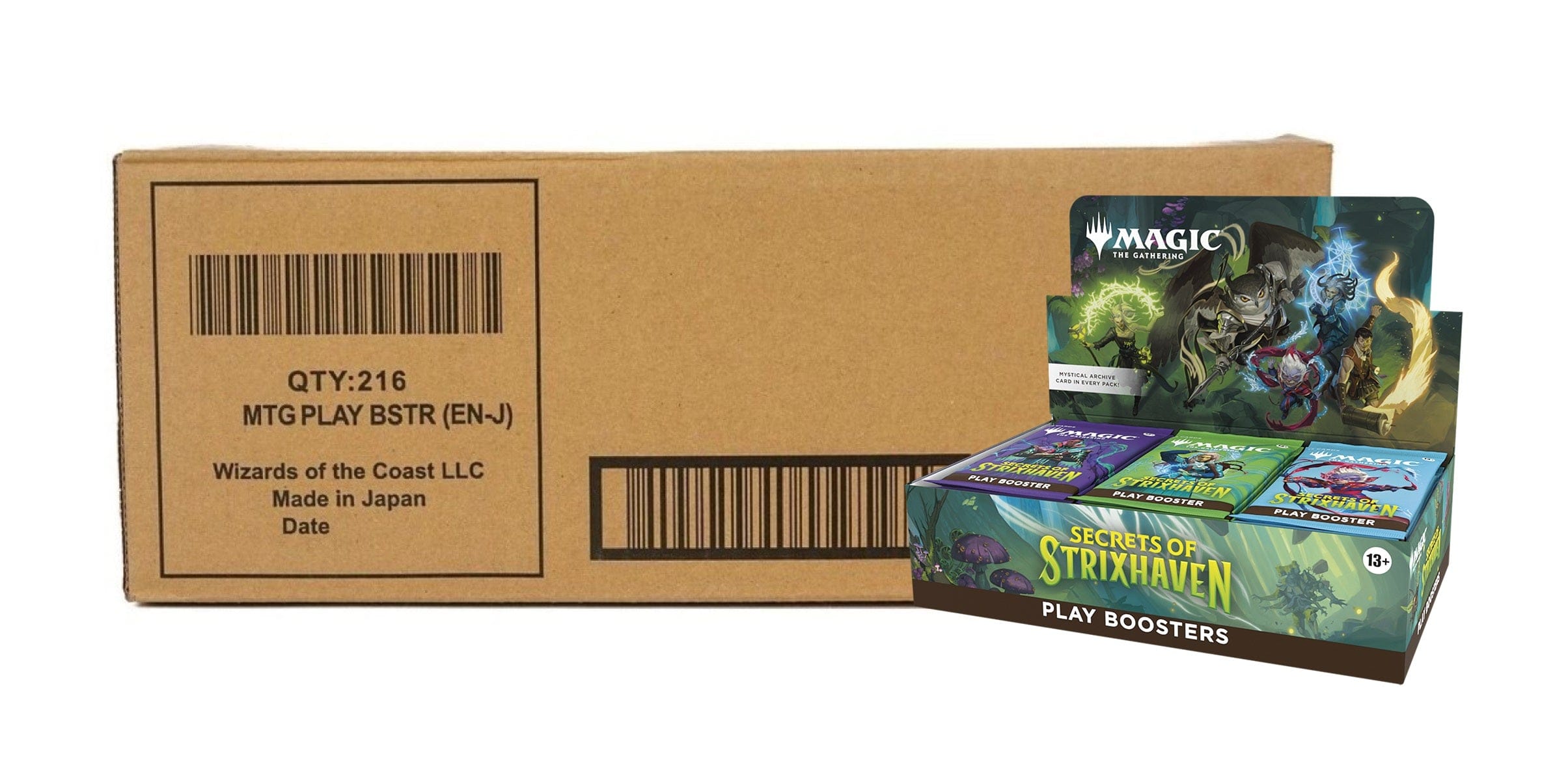 MTG Secrets of Strixhaven [x6] Play Sealed Case