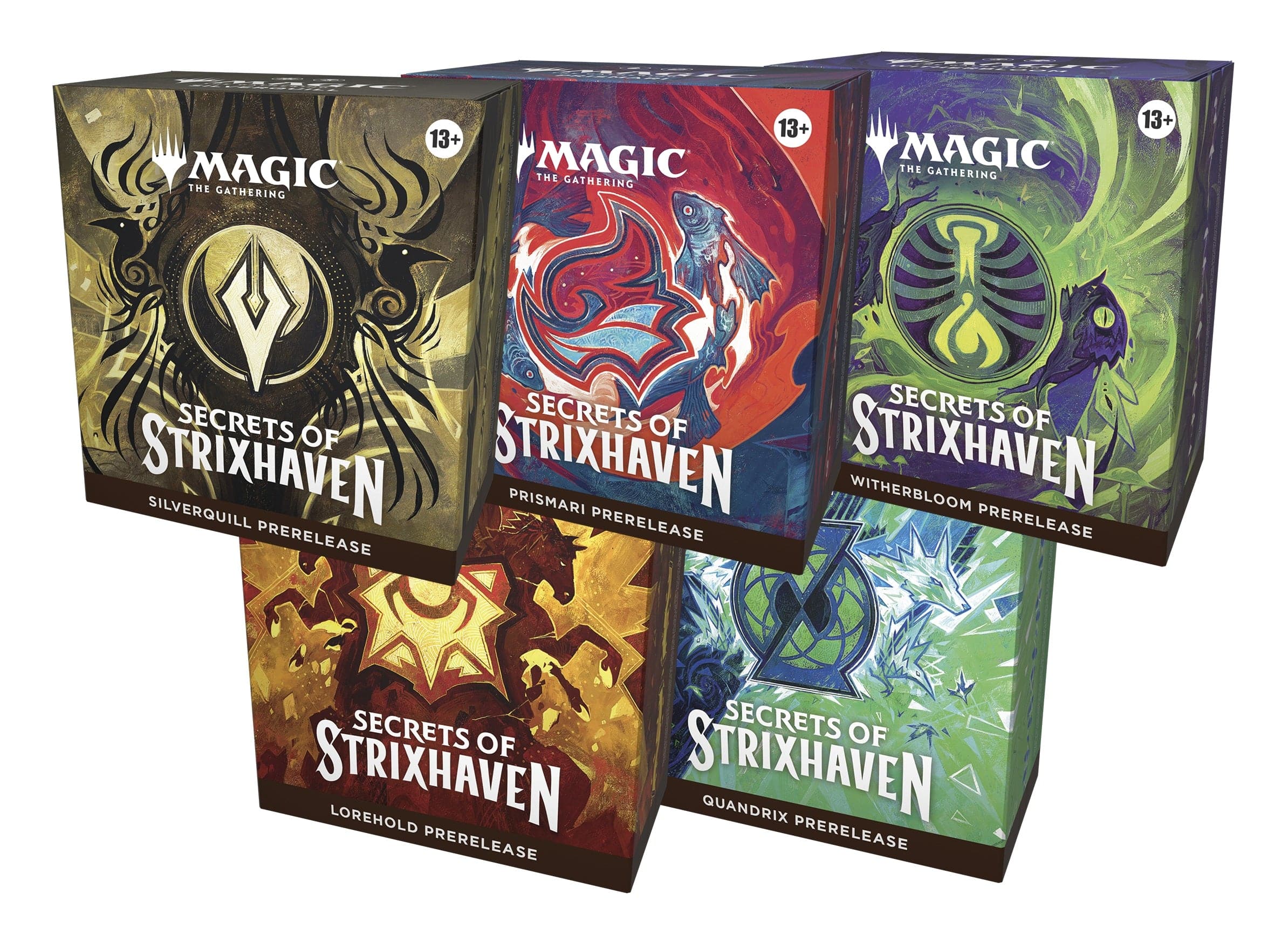 MTG Secrets of Strixhaven -Set of 5- Pre-Release Packs