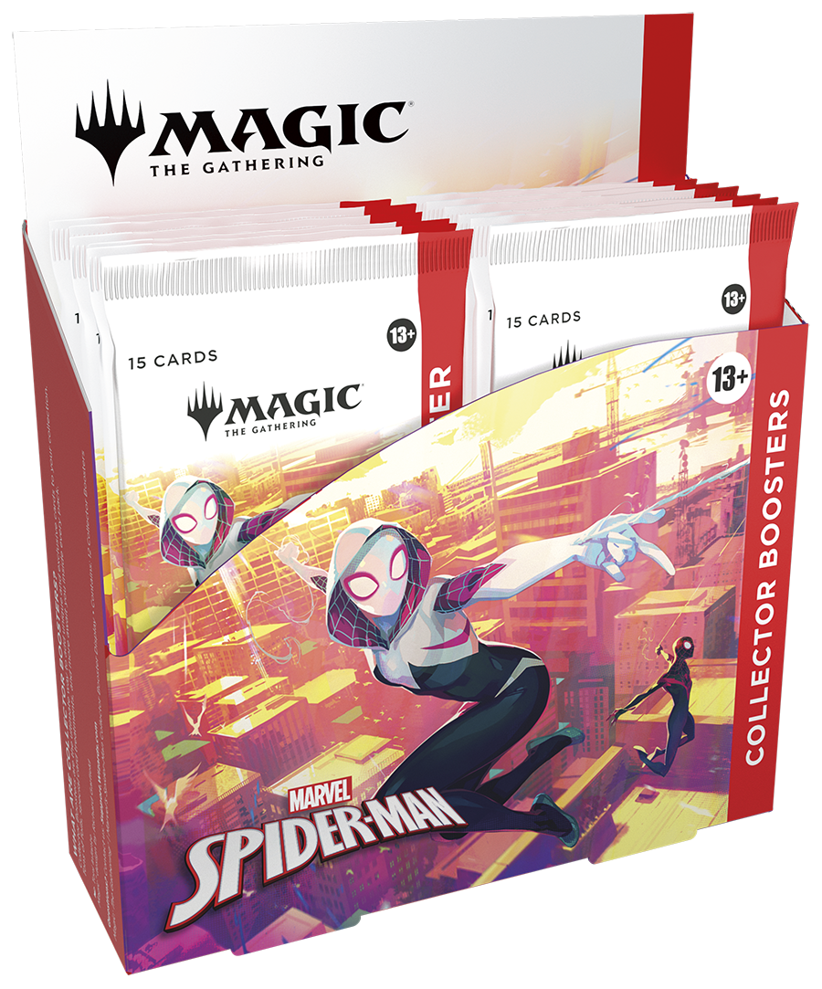 Magic: The Gathering Marvel's Spider-Man Collector Booster Box (Cassius Marsh Stream Only)