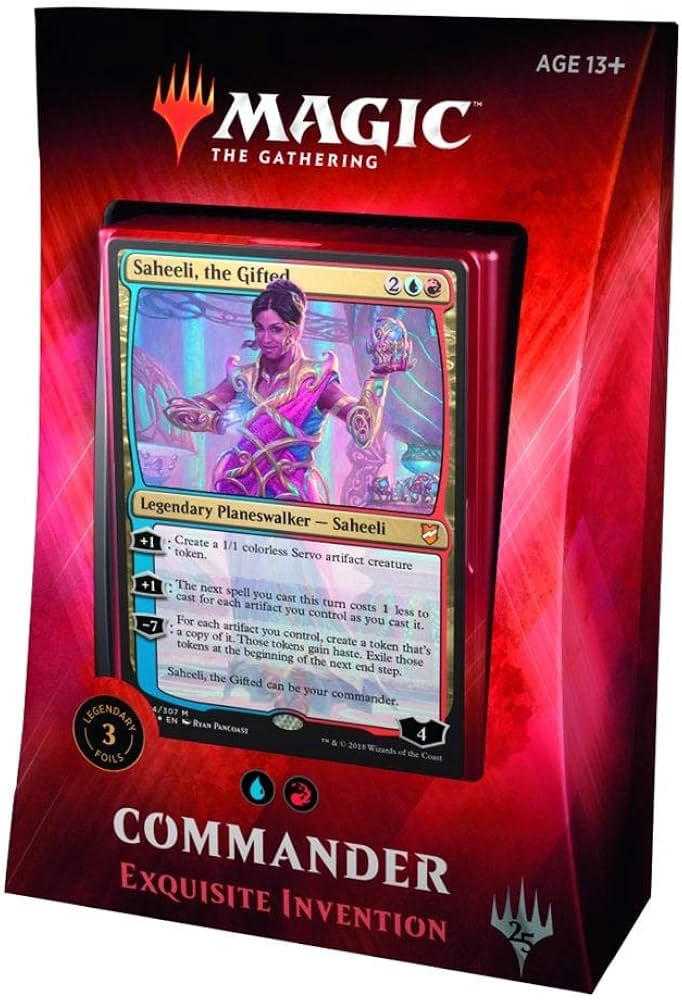 Magic: The Gathering TCG: 2018 Commander (Set of 4)