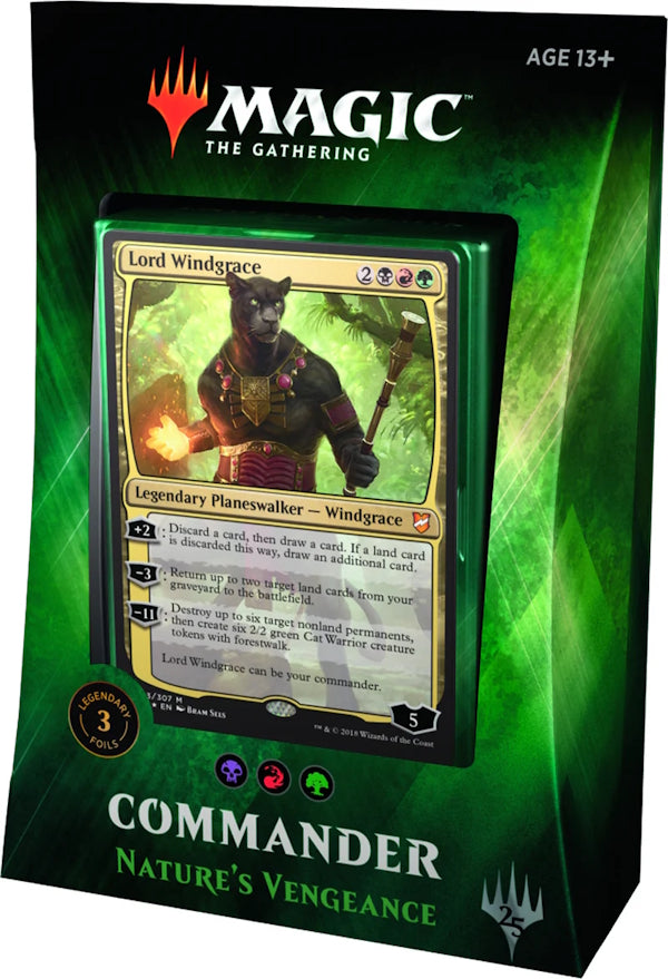 Magic: The Gathering TCG: 2018 Commander (Set of 4)