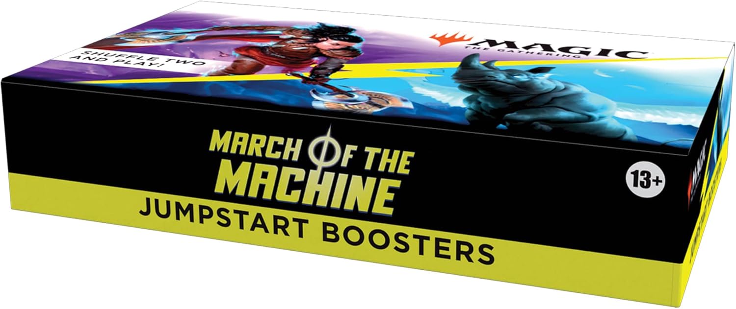 Magic: The Gathering TCG: March of the Machine Jumpstart Booster Box - 18 packs