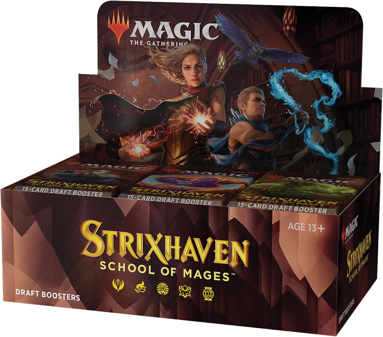 Magic: The Gathering TCG: Strixhaven Draft Booster Box - 36 packs