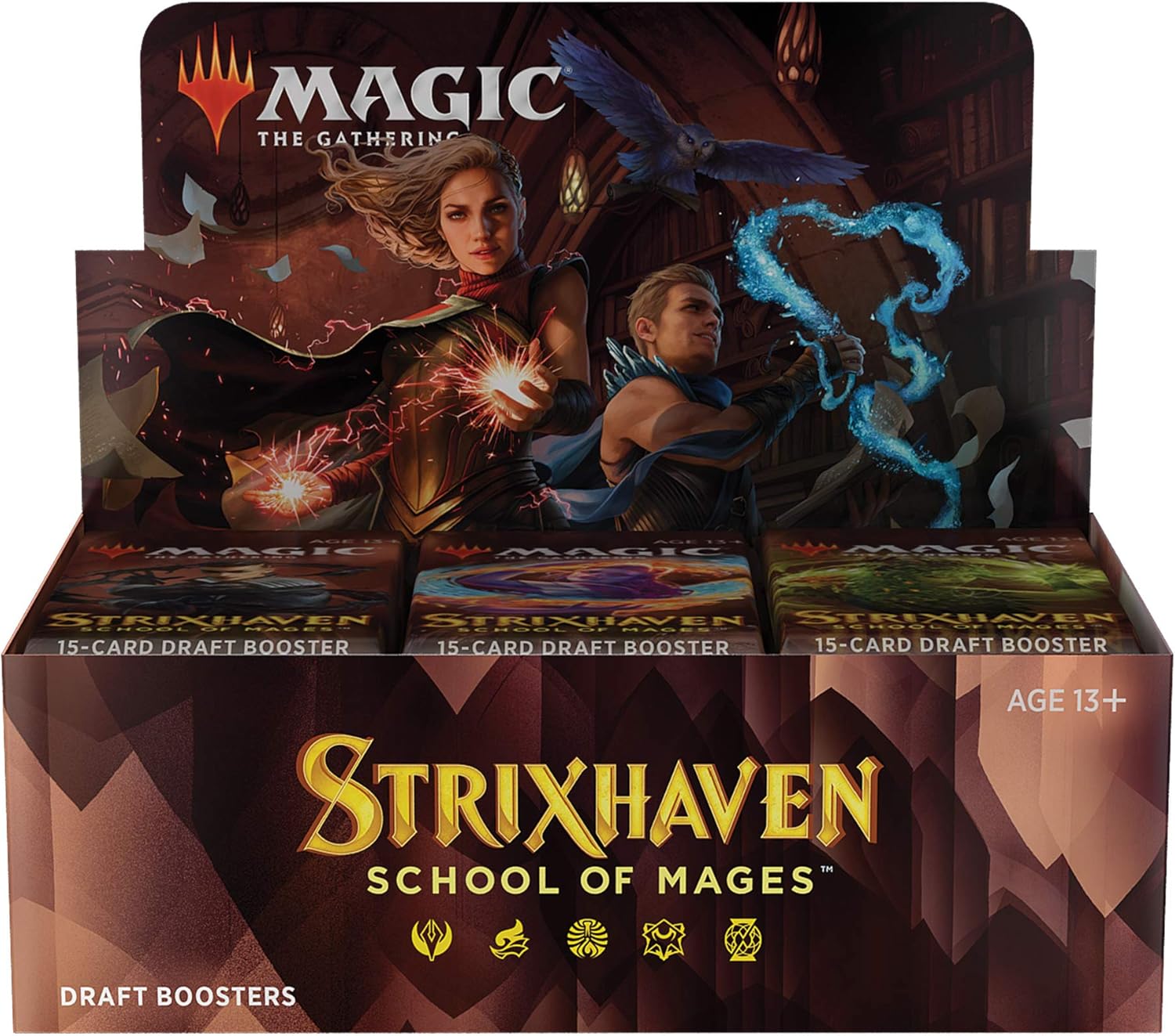 Magic: The Gathering TCG: Strixhaven Draft Booster Box - 36 packs