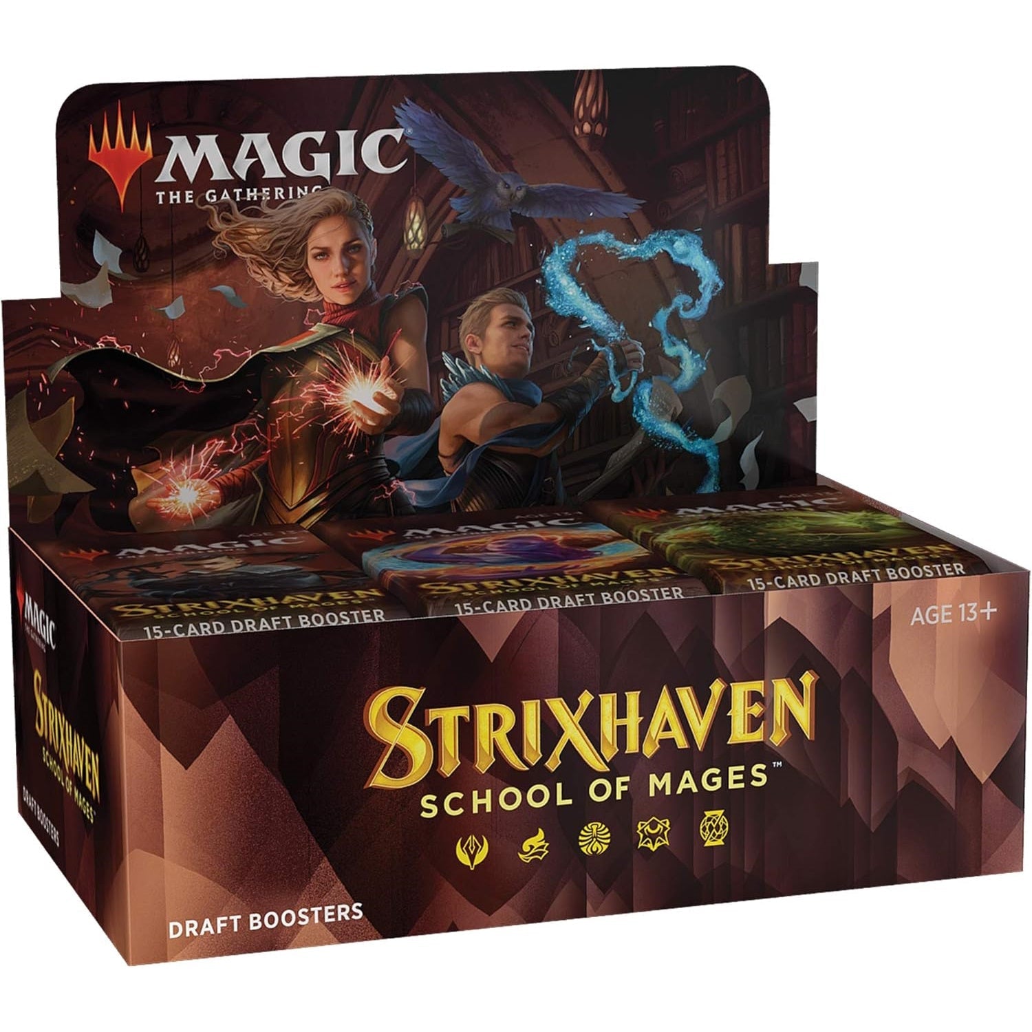 Magic: The Gathering TCG: Strixhaven Draft Booster Box - 36 packs