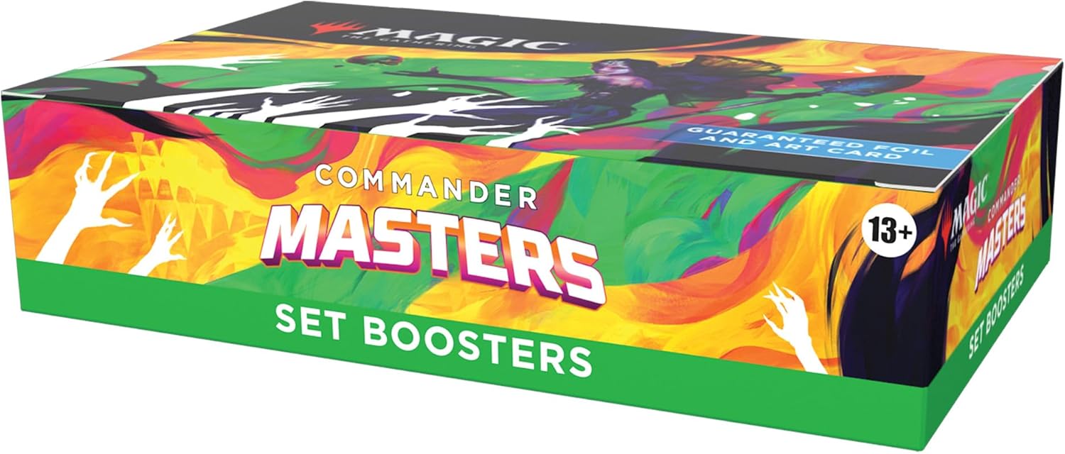 Magic: The Gathering TCG: Commander Masters Set Booster Box - 24 Packs
