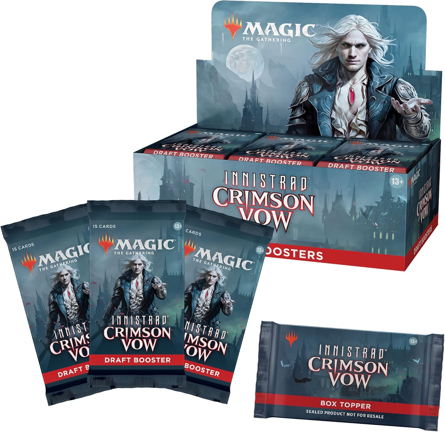 Magic: The Gathering TCG: Innistrad Crimson Vow Draft Booster Box