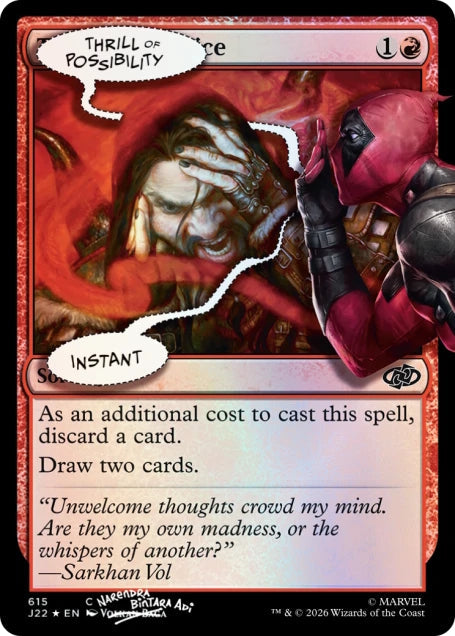 Magic: The Gathering TCG: Secret Lair x Marvel's Deadpool: I Fixed It (You’re Welcome) (Foil)