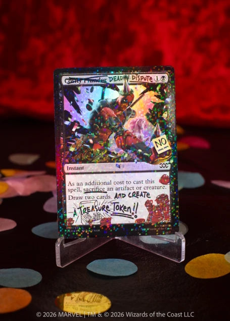 Magic: The Gathering TCG: Secret Lair x Marvel's Deadpool: I Fixed It (You’re Welcome) (Pool Party Foil)