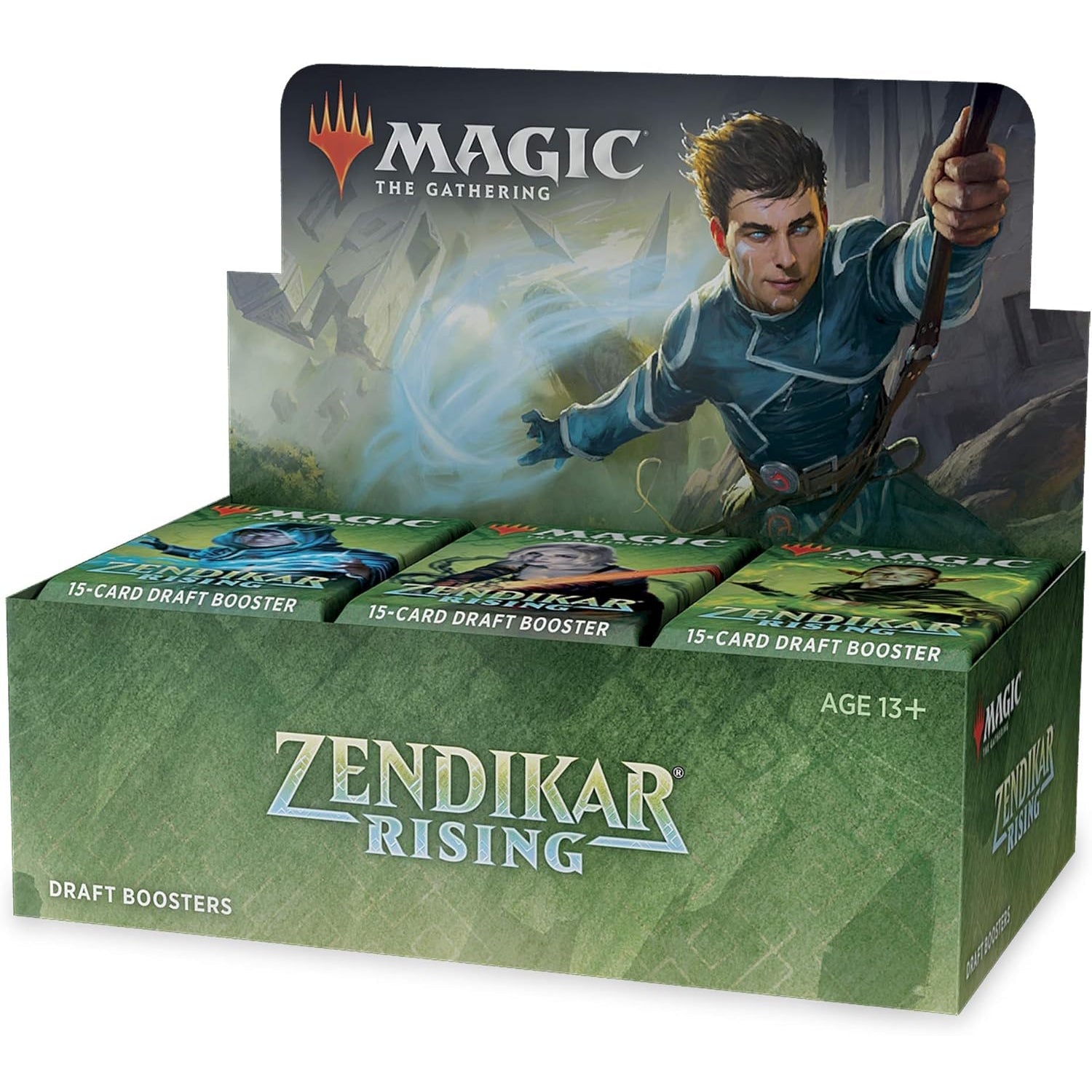 Magic: The Gathering TCG: Zendikar Rising Draft Booster Box
