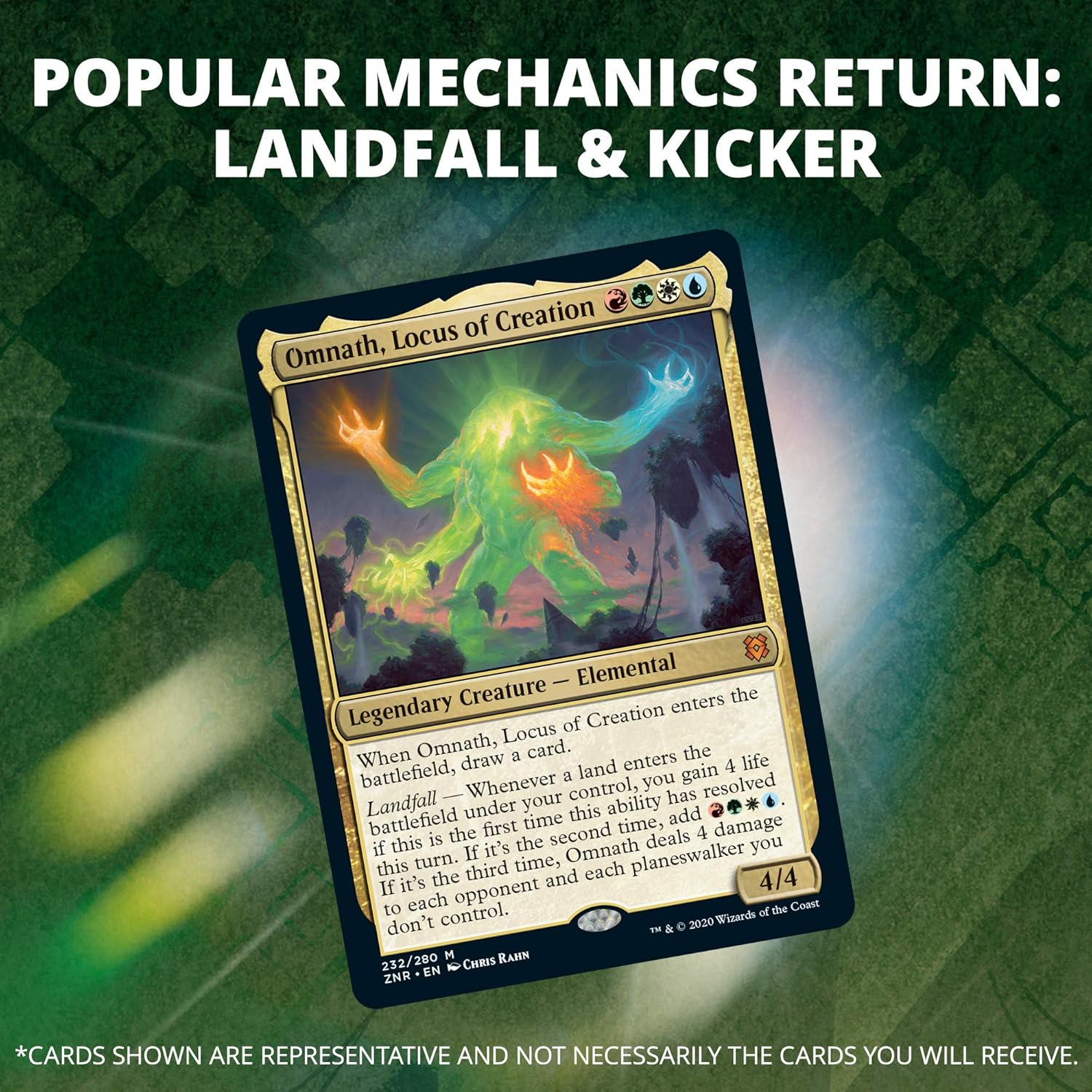 Magic: The Gathering TCG: Zendikar Rising Draft Booster Box