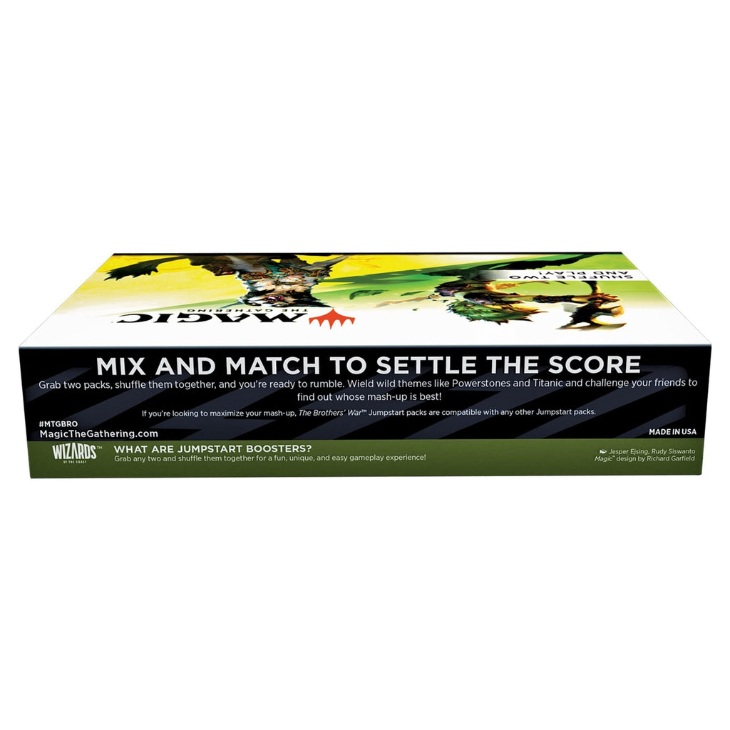 Magic: The Gathering TCG: The Brother's War Jumpstart Booster Box - 18 packs