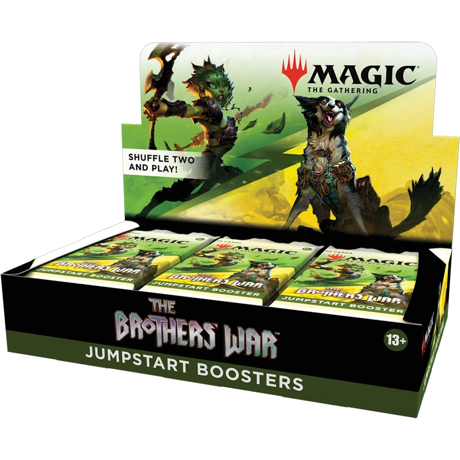 Magic: The Gathering TCG: The Brother's War Jumpstart Booster Box - 18 packs