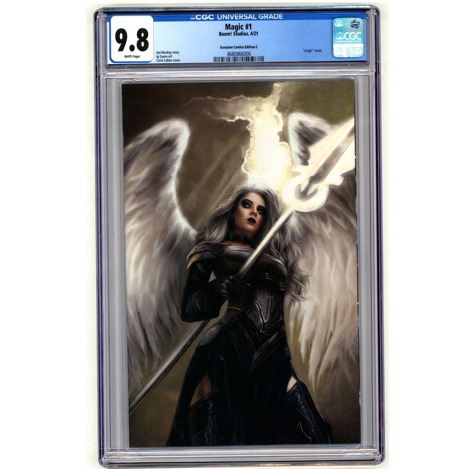 Magic: #1 [CGC 9.8 Carla Cohen Scorpion Comics CVR C] 2021