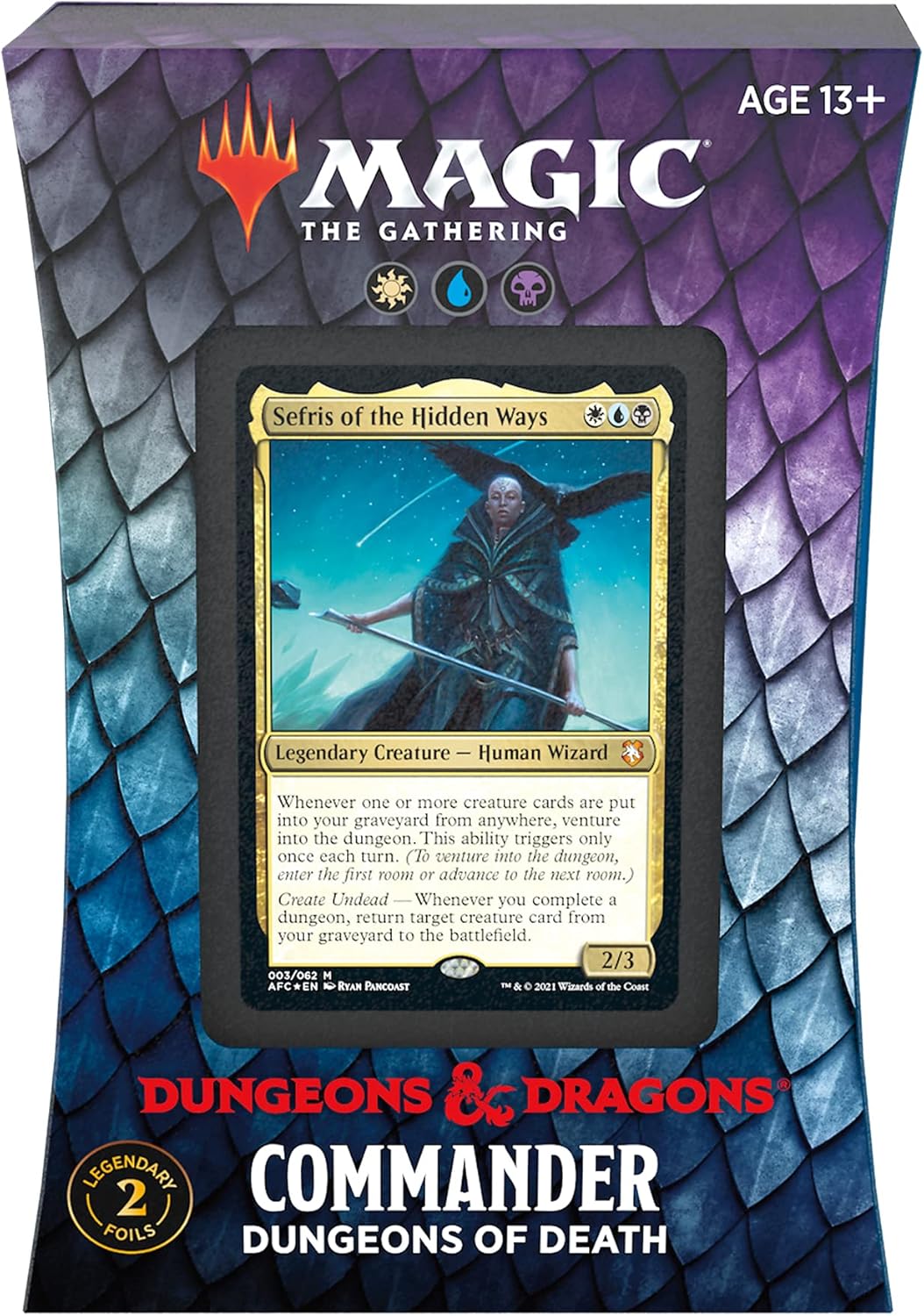 Magic: The Gathering TCG: Adventures in the Forgotten Realms Commander Set - 4 Decks