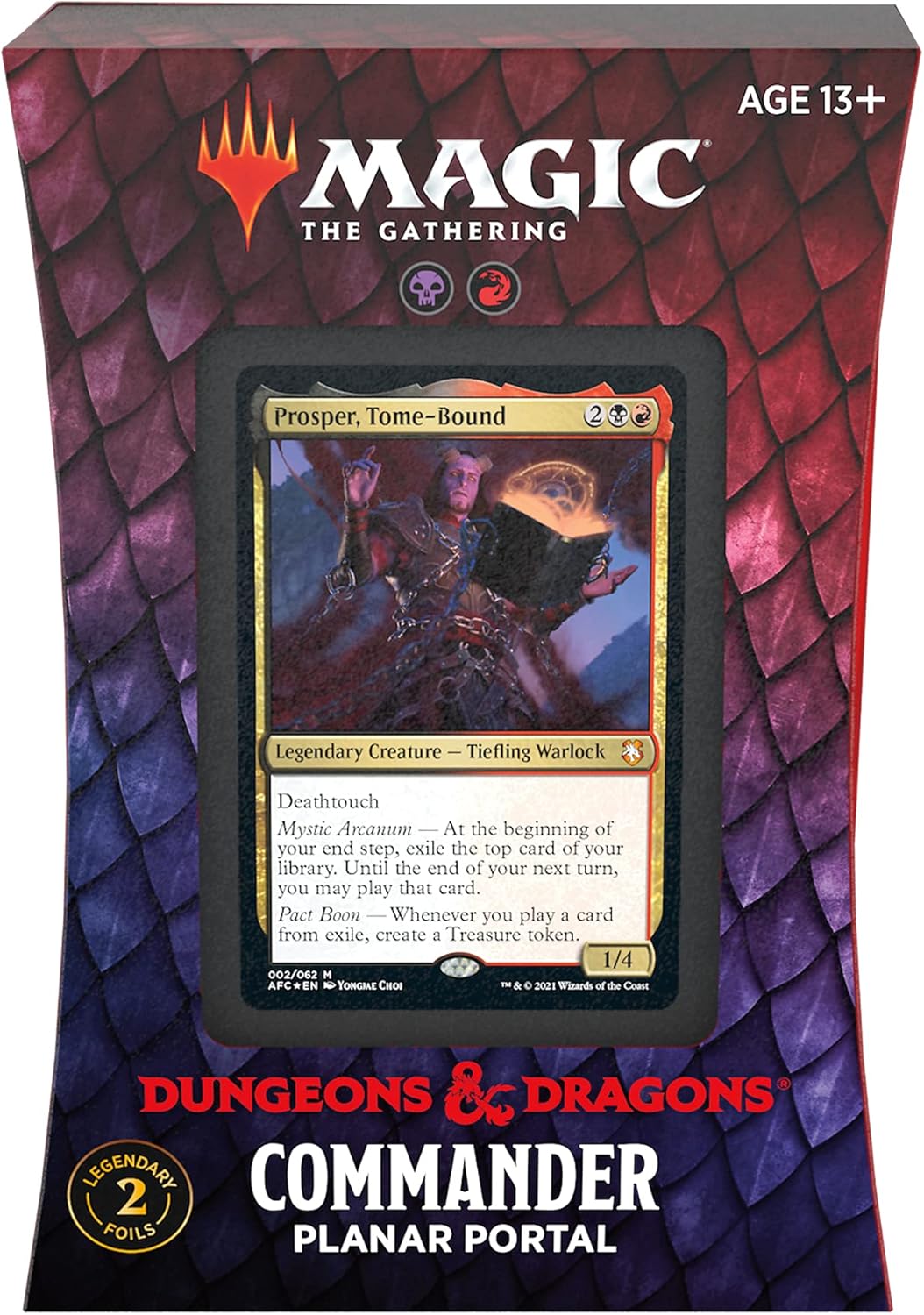 Magic: The Gathering TCG: Adventures in the Forgotten Realms Commander Set - 4 Decks