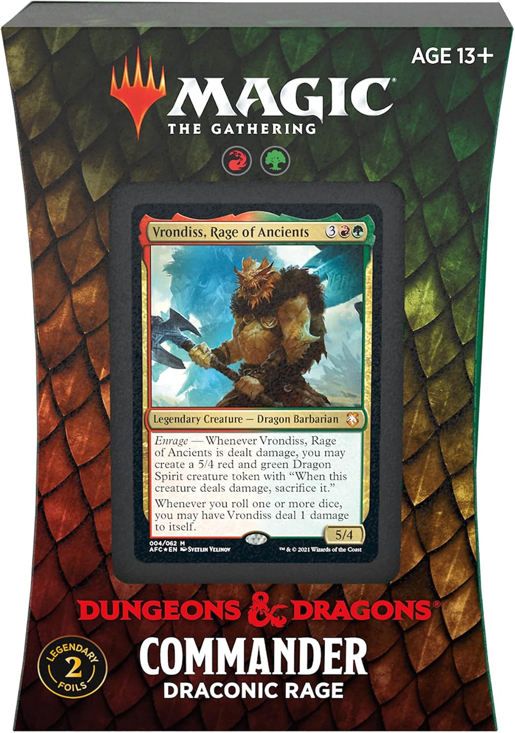 Magic: The Gathering TCG: Adventures in the Forgotten Realms Commander Set - 4 Decks