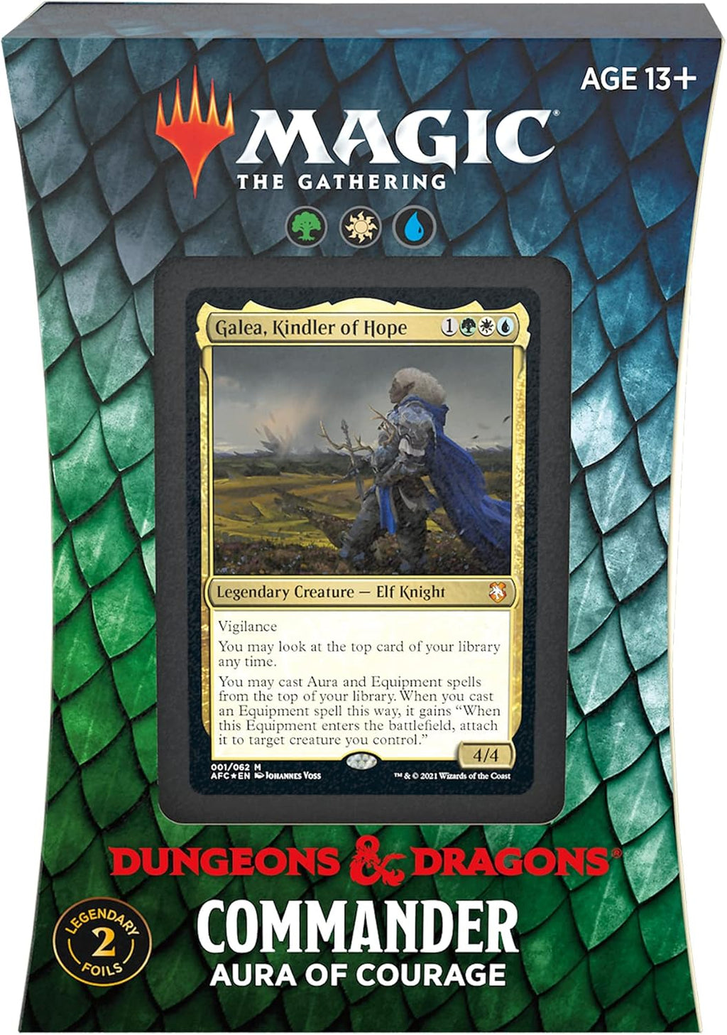 Magic: The Gathering TCG: Adventures in the Forgotten Realms Commander Set - 4 Decks