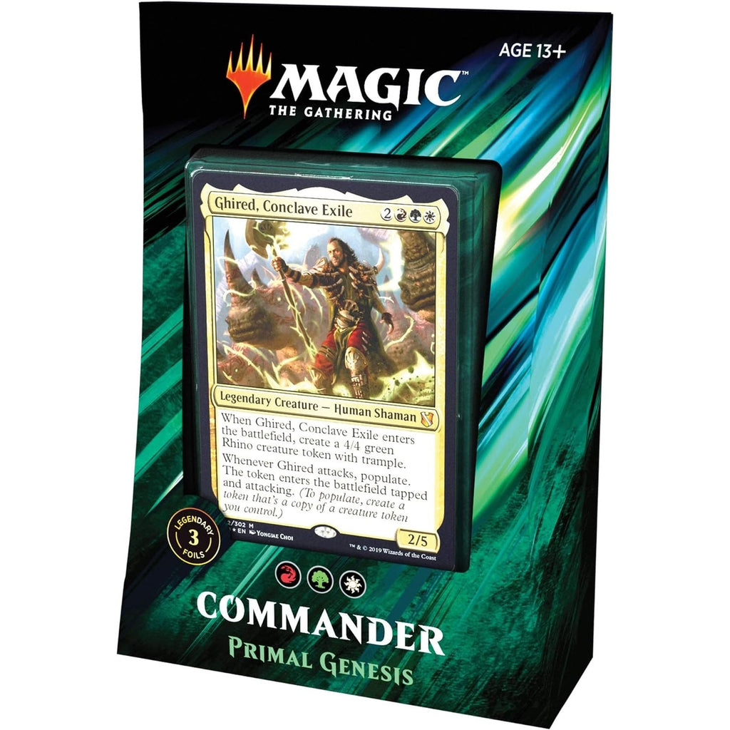 Magic: The Gathering TCG: Commander 2019 - Set of 4