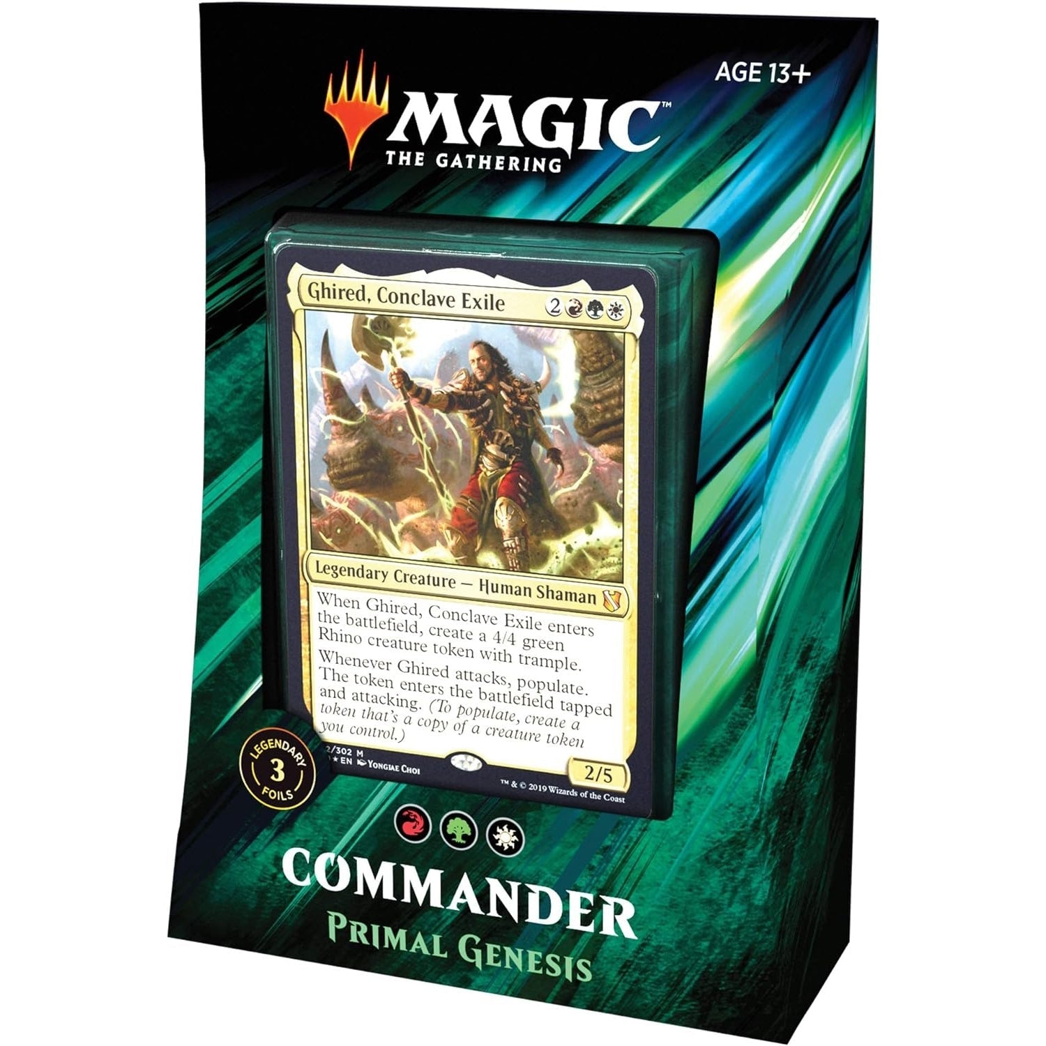 Magic: The Gathering TCG: Commander 2019 - Set of 4