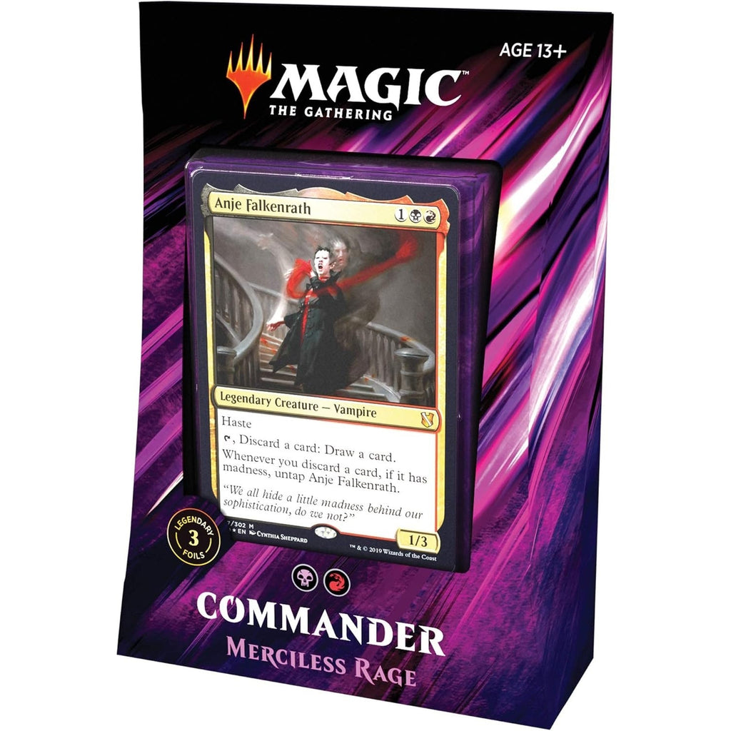 Magic: The Gathering TCG: Commander 2019 - Set of 4