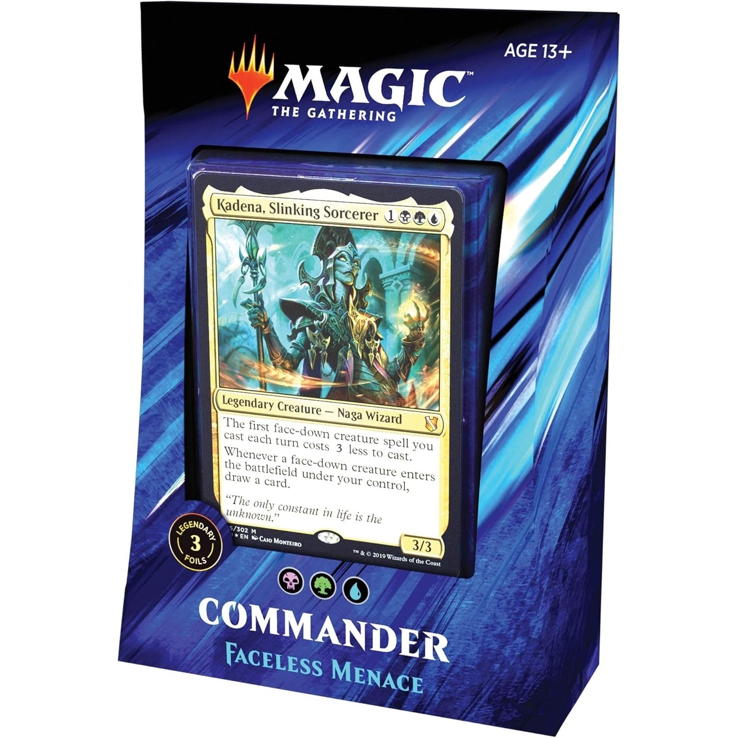Magic: The Gathering TCG: Commander 2019 - Set of 4