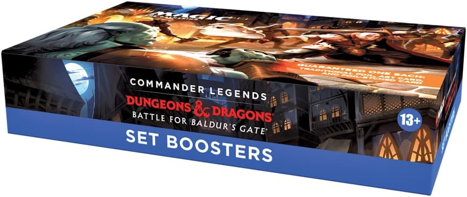 Magic: The Gathering TCG: Commander Legends Battle for Baldur's Gate Set Booster Box - 18 Packs