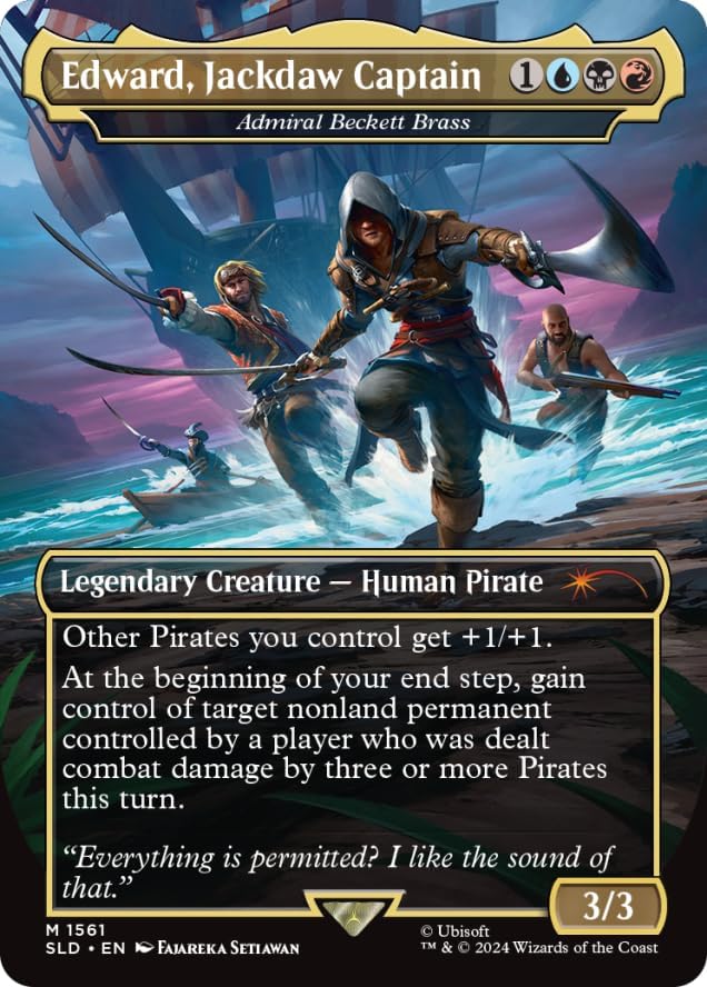 Magic: The Gathering TCG: Secret Lair Assassins Creed Lethal Legends - Rainbow Foil Edition