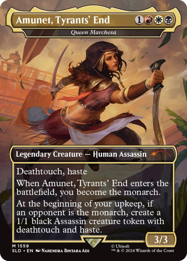 Magic: The Gathering TCG: Secret Lair Assassins Creed Lethal Legends - Rainbow Foil Edition